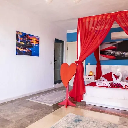 Villa With Pool Jacuzzi And Sea View In Kas *