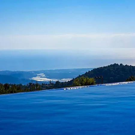 Villa With Pool Jacuzzi And Sea View In Kas *
